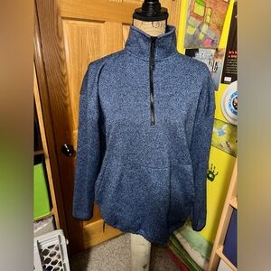 💙VICTORIA SECRET PINK 3/4 zip PULLOVER